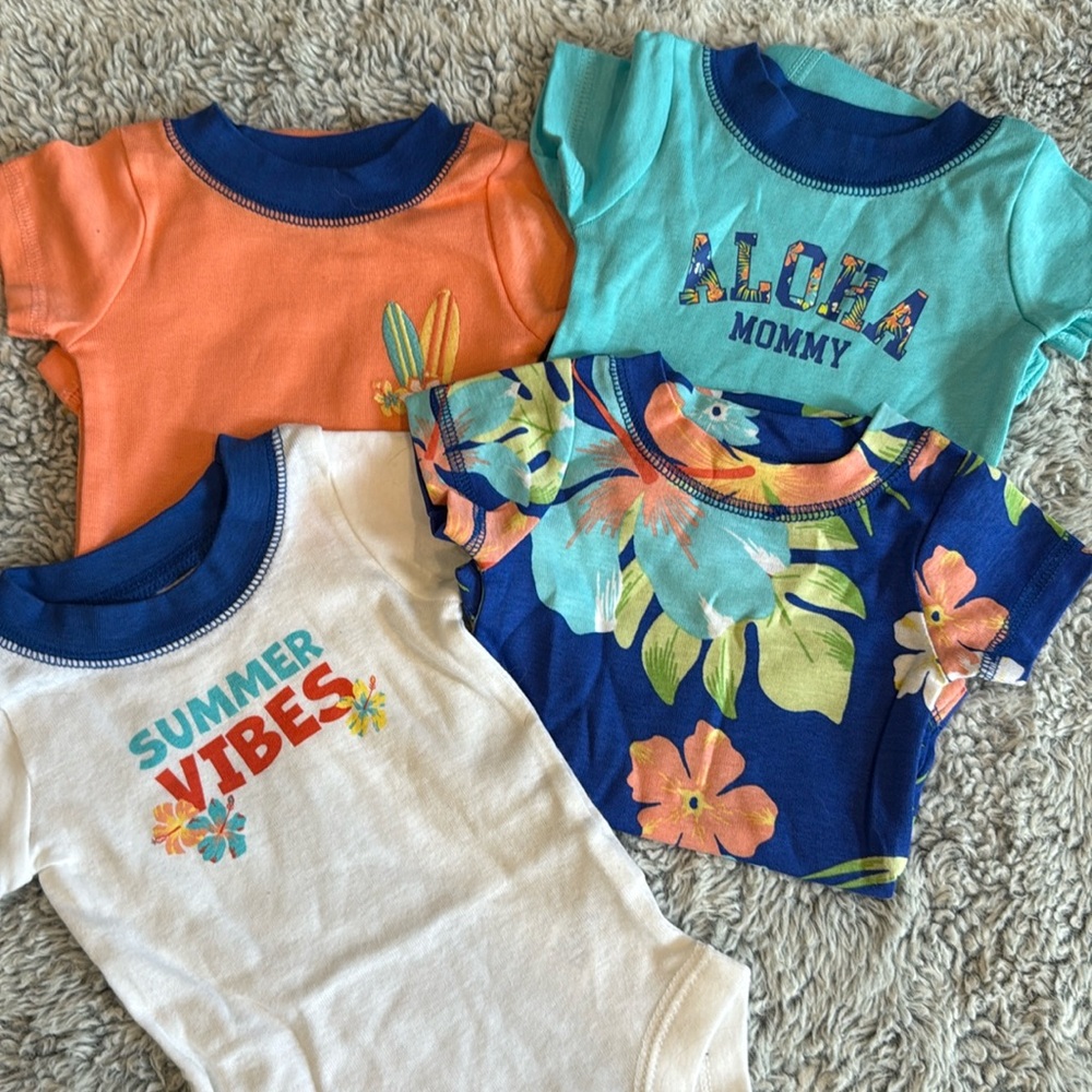 5 0-3M body suits